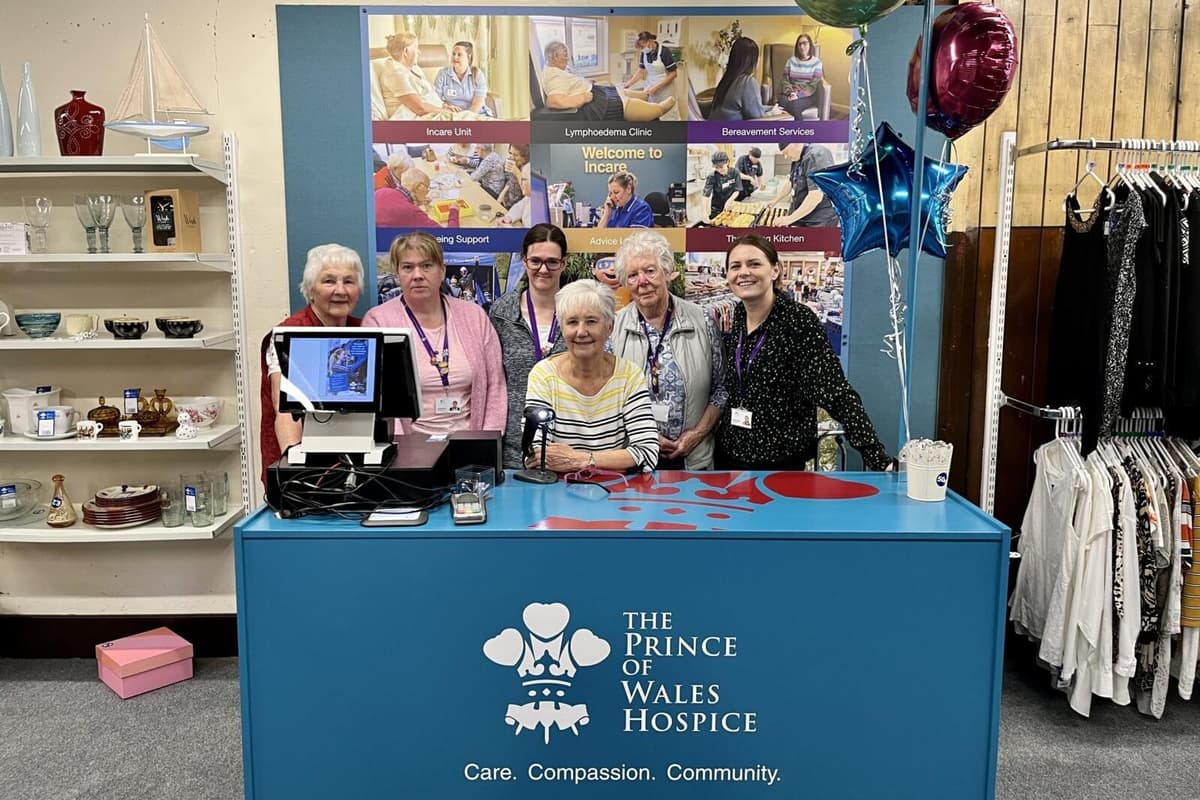 The Prince of Wales Hospice shines a spotlight on hospice shops