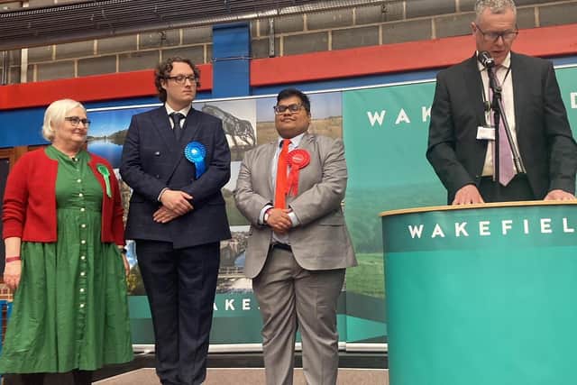 Shabaan Ali Saleem won in Wakefield South ward for Labour