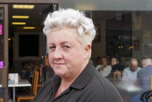 Sarah owner of Cafe 19 on The Springs in Wakefield has said the new budget 'won't make enough difference.'