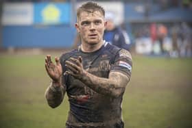Morgan Smith made an impressive Wakefield Trinity debut against Leeds Rhinos in a hooker role initially. Picture: Dec Hayes