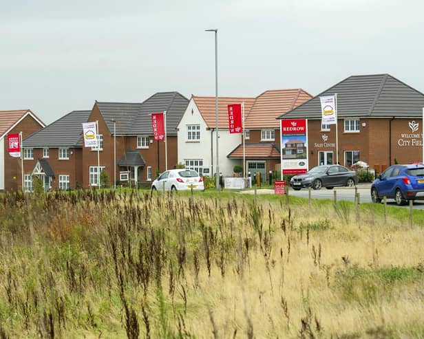 A housing development in Wakefield. Recent data has found that whilst Wakefield leads West Yorkshire in its number of new builds per 10,000 people, it has also had the biggest rise in average private monthly rent in West Yorkshire between February 2023 and 2024. Picture: Scott Merrylees