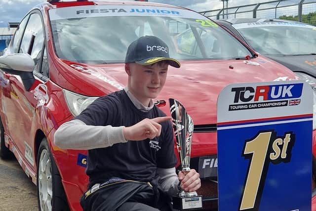 Netherton's Finn Leslie was a winner at Silverstone. Photo by James Roberts