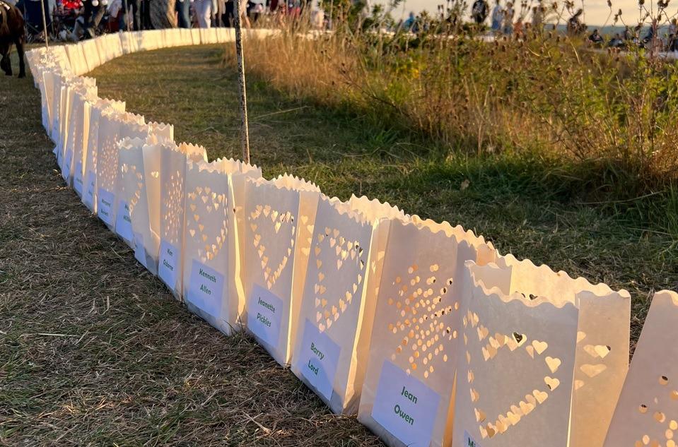 Remember loved ones at Candles at the Castle with Wakefield Hospice