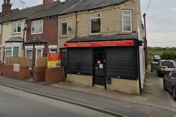 Rated 3: Asian Kitchen at 156 Wakefield Road, Normanton; rated on March 21