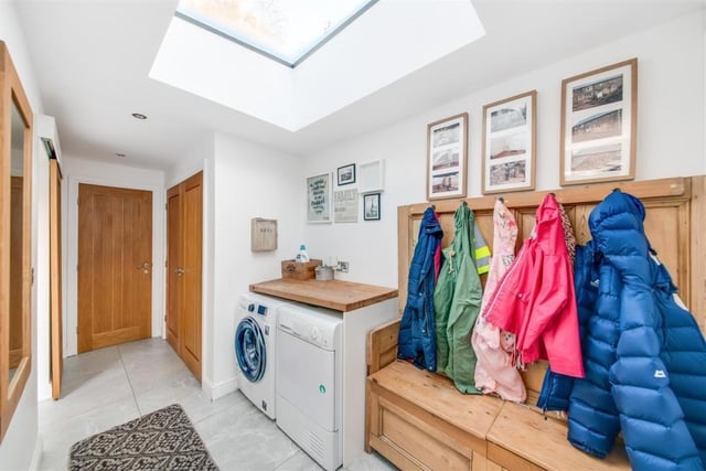 Enter into the property through a double-glazed front door into the boot room/utility area.