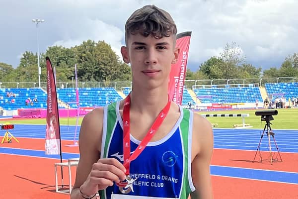 Pontefract high jumper Jack Holmes has enjoyed a successful 2023.