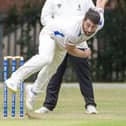 Simon Kemp took five wickets for Old Sharlston against Kippax. Photo by Scott Merrylees