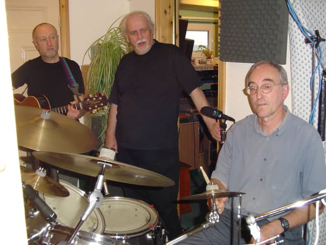 Chris, Mike and Nick Dew around the time of the 2007 gig. Picture by Holyground Records