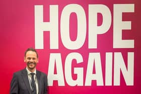 Simon Lightwood MP at Labour Conference.