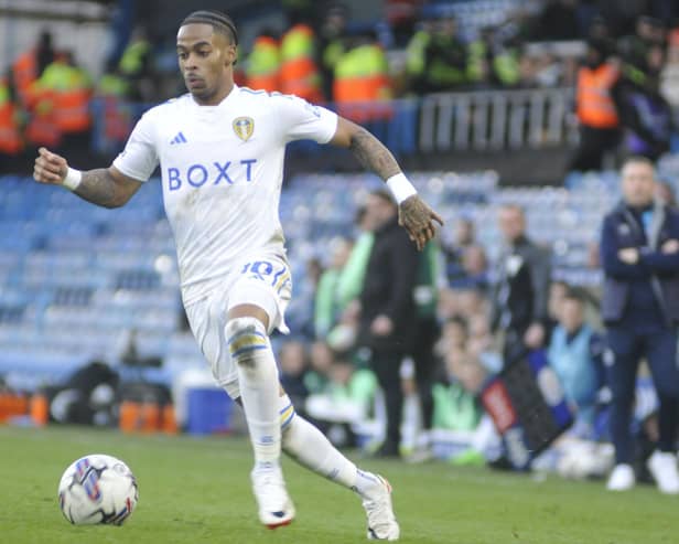Crysencio Summerville took his goal tally to 20 for the season with two for Leeds United at Middlesbrough.