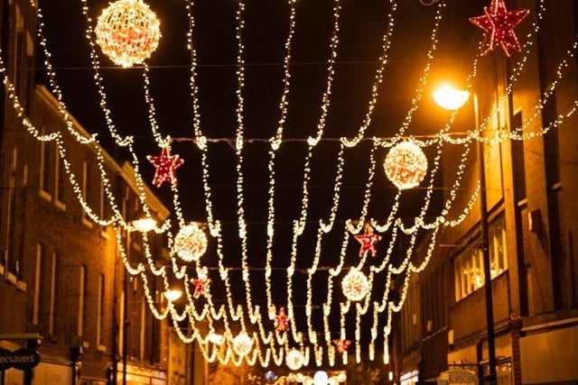 The city centre is now ready for Christmas!