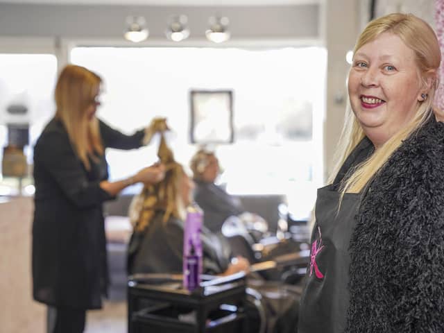 Salon owner Angela Stuckey is expanding her business by opening a new salon in Knottingley. Picture Scott Merrylees