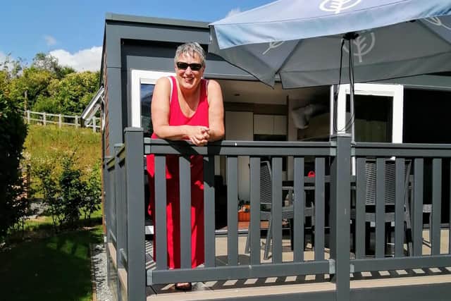 Glamping pod on the Caravan and Motorhome Club site at Brighton