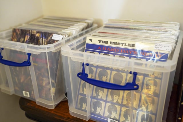 Shoppers could also get their hands on top quality vintage vinyls.