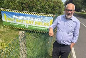 Jon Trickett MP at Heath Common.