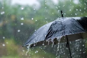 A yellow weather warning for rain has been issued by the Met office.