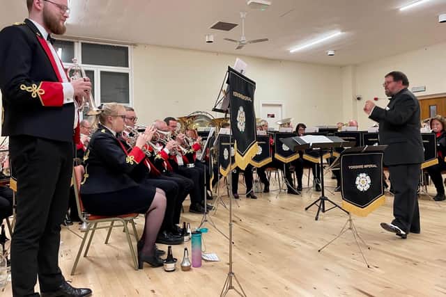 The band will be playing at Ossett War Memorial Community Centre on Saturday, December 10,