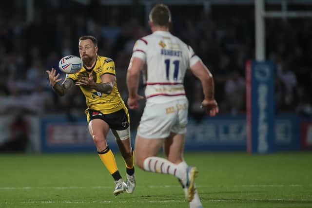 Castleford Tigers are hoping Blake Austin will be fit again to take his place in the line-up at Warrington Wolves. Photo by Simon Hall