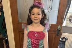 Vanessa G Booth shared a photo of Billie as The Little Mermaid.