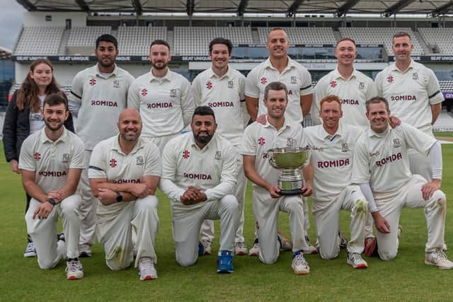 Woodlands CC were Bradford League champions in 2022. Picture: Ray Spencer