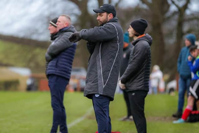 Manager Gabriel Mozzini lost his first league game since taking over at Wakefield AFC when they lost to Retford.  Picture: Steve Biltcliffe