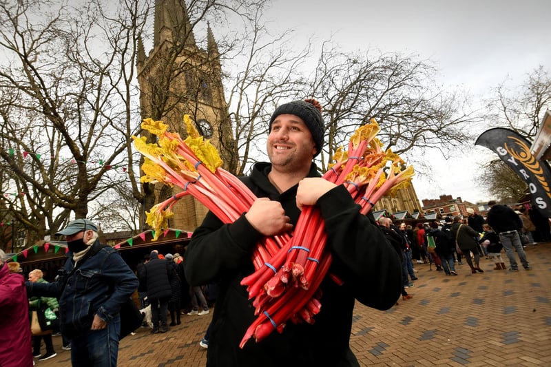 Wakefield Rhubarb Festival takes place between Friday, February 16 and Sunday, February 18