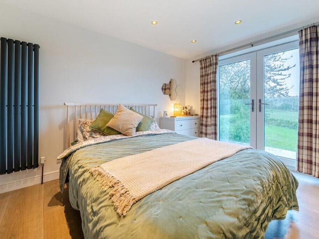 A double room with a Juliet balcony.
