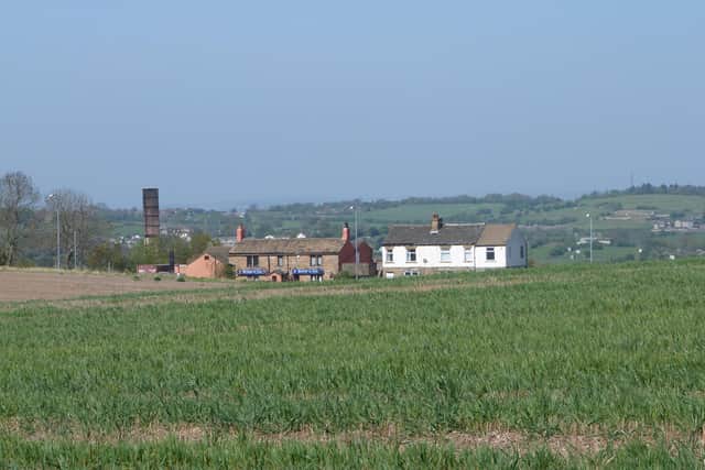 Part of the proposed site looking towards Overton. Picture by Martin Hague.