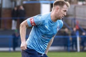 James Walshaw scored two goals against Tadcaster Albion on his return to Ossett United.