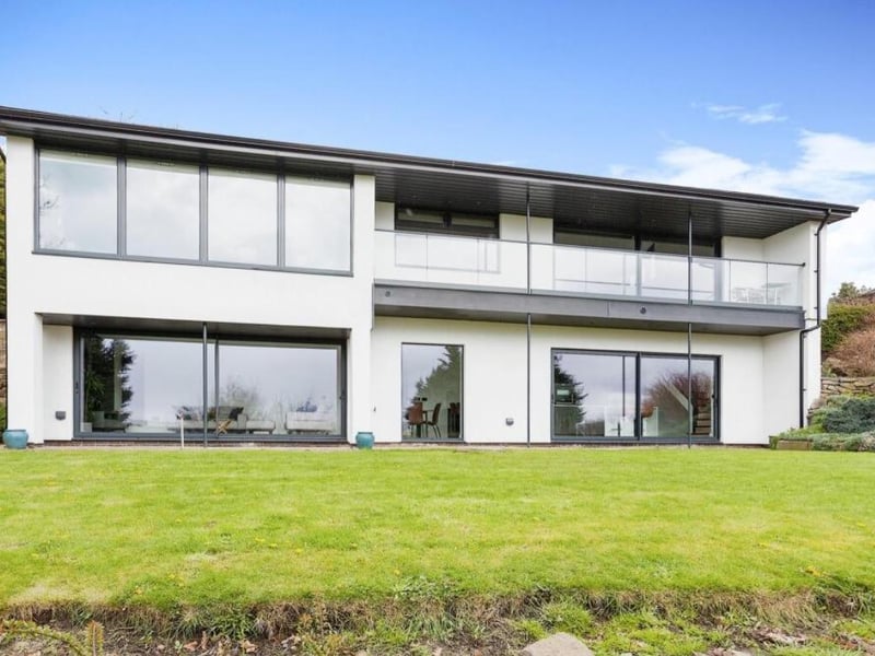 On the market for £975,000 with William H Brown, this four bedroom property is described as: "The most beautiful views in Horbury are to be found from this exquisite family home. The property oozes stylish charisma throughout."