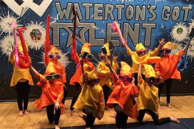 A group of Year 2 pupils from Crofton Infants School put on a star-studded performance at Waterton's Got Talent show.