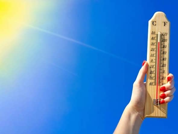 Exact times the amber heat health alert runs across the West Midlands 