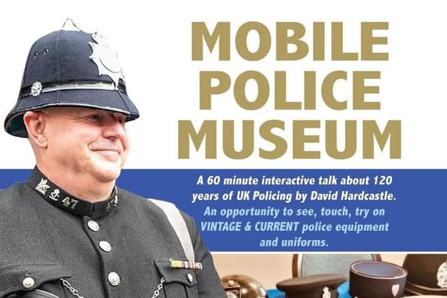 A talk on the history of the police service is set to take place in Pontefract