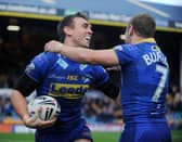 Kevin Sinfield and Rob Burrow in action for Leeds Rhinos in 2011