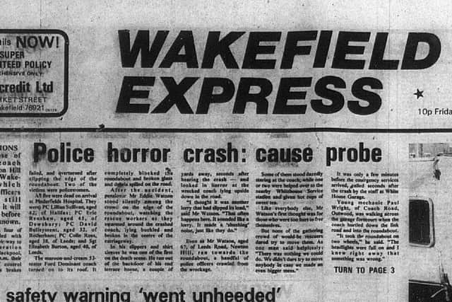 How the Express reported the tragedy, in May 1978.