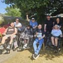 Residents and guests enjoy the live entertainment at Bennett Fest.