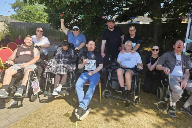 Residents and guests enjoy the live entertainment at Bennett Fest.