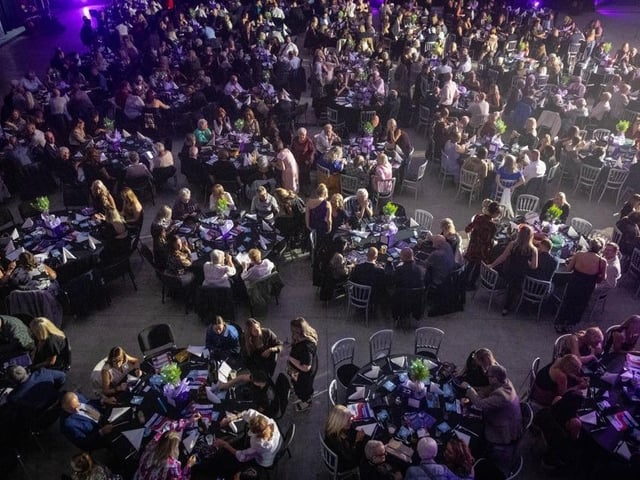 It was a wonderful event celebrating all the support for the Prince of Wales Hospice.
