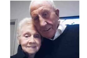 Roy and Hilda Johnson were married in 1959 after meeting a dance at Knottingley Town Hall and have lved in Ferrybridge all their married life.