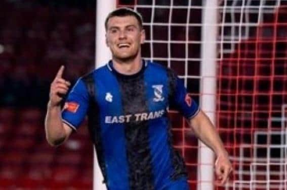Connor O'Grady was on target for Pontefract Collieries against Bridlington Town and Keighley Town. Picture: Pontefract Collieries