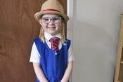 Kayleigh Chapman shared a photo of Ella, aged five, as Madeline.