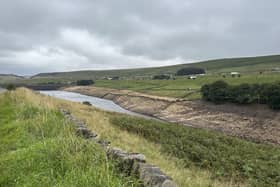 Booth Wood Reservoir near Rishworth earlier this year.