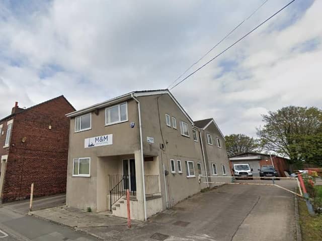 The address on Castleford Road