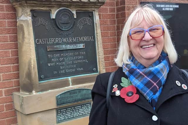Julia Davies, Poppy Appeal organiser for Castleford, is looking for Volunteers to help with Remembrance fundraising events and Poppy sales