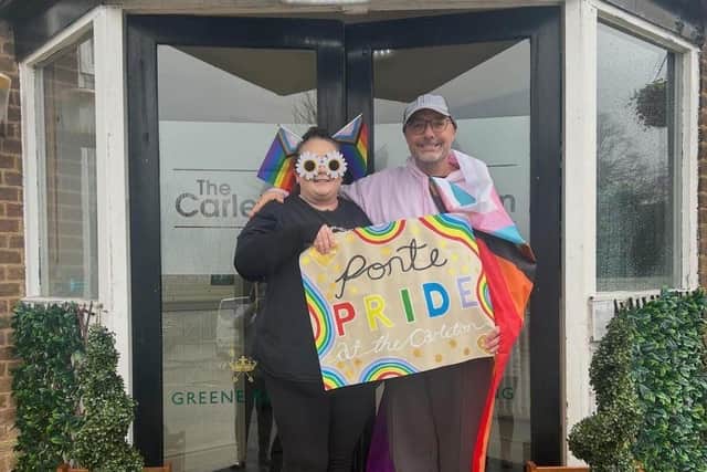 Pontefract Pride will take place at The Carleton pub next weekend.