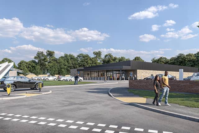 Aldi has submitted plans to for a new supermarket in Ossett. The retailer wants to build the store at brownfield site at Royds Mill, off Leeds Road. Image: Aldi