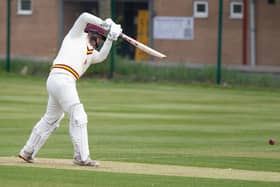 Jordan Laban hit 79 in Methley's tie against Jer Lane. Picture: Bruce Fitzgerald