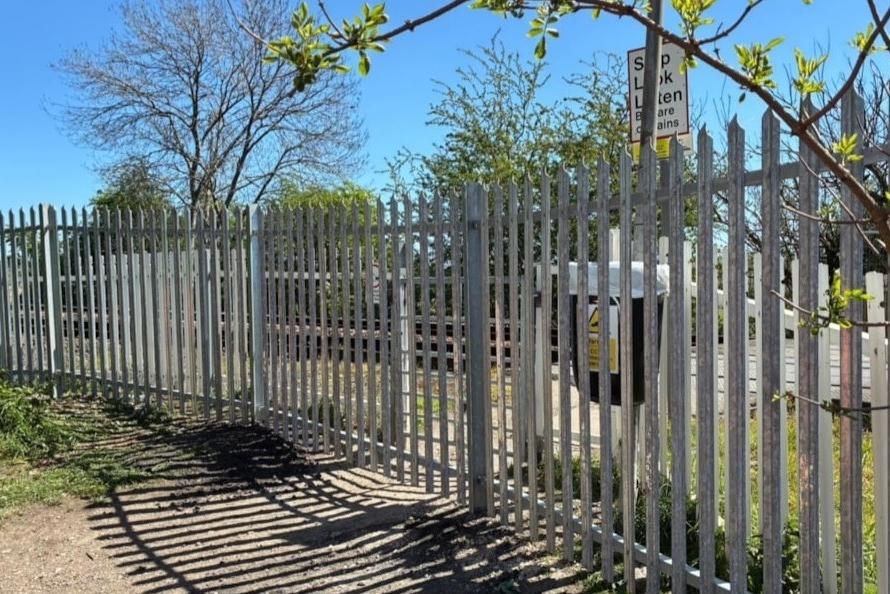 Crossing Light Sign Level crossing shut after youngsters play ‘chicken’ with trains to ...