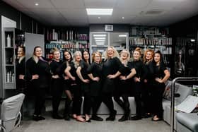 Top of the crops: En Route Hair and Beauty, Wakefield, has received an award for "Salon team of the year"