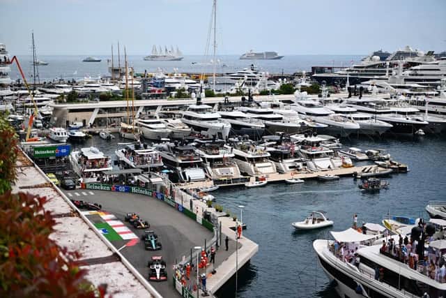 Monte Carlo, where the charity rally ends, is also the home of F1 Grand Prix of Monaco, which took place this year at Circuit de Monaco on May 28. Photo by Dan Mullan/Getty Images